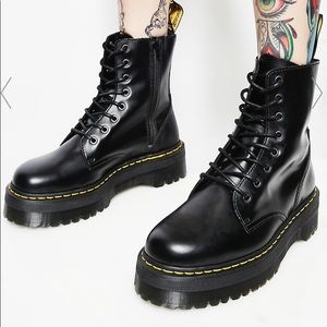 dr martens womens platform boots